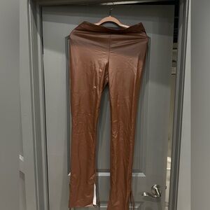 Brown Leather Pants